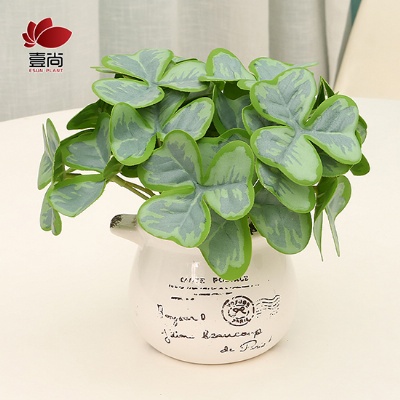 Artificial Plant Leaves Without Pot