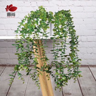 Artificial Plants Hanging Plant With Plastic Pot