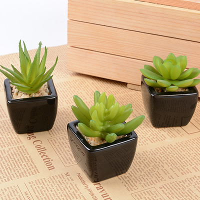 Artificial succulent plant
