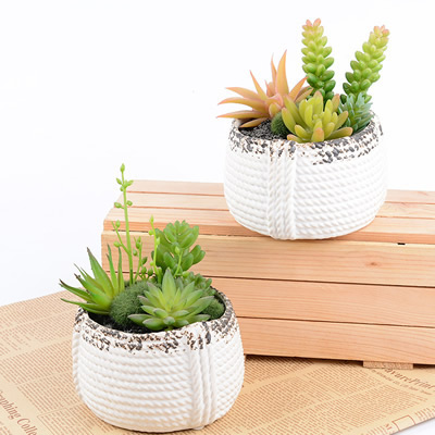 Artificial succulent plant