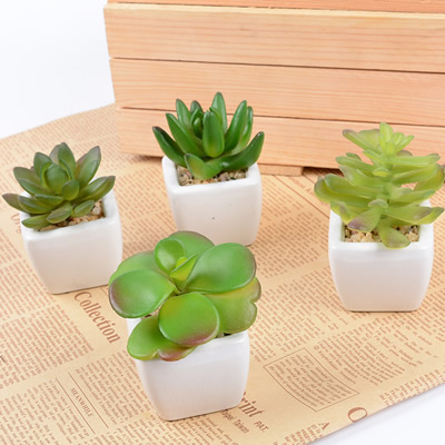 Artificial succulent plant