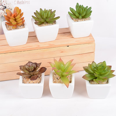 Artificial succulent plant